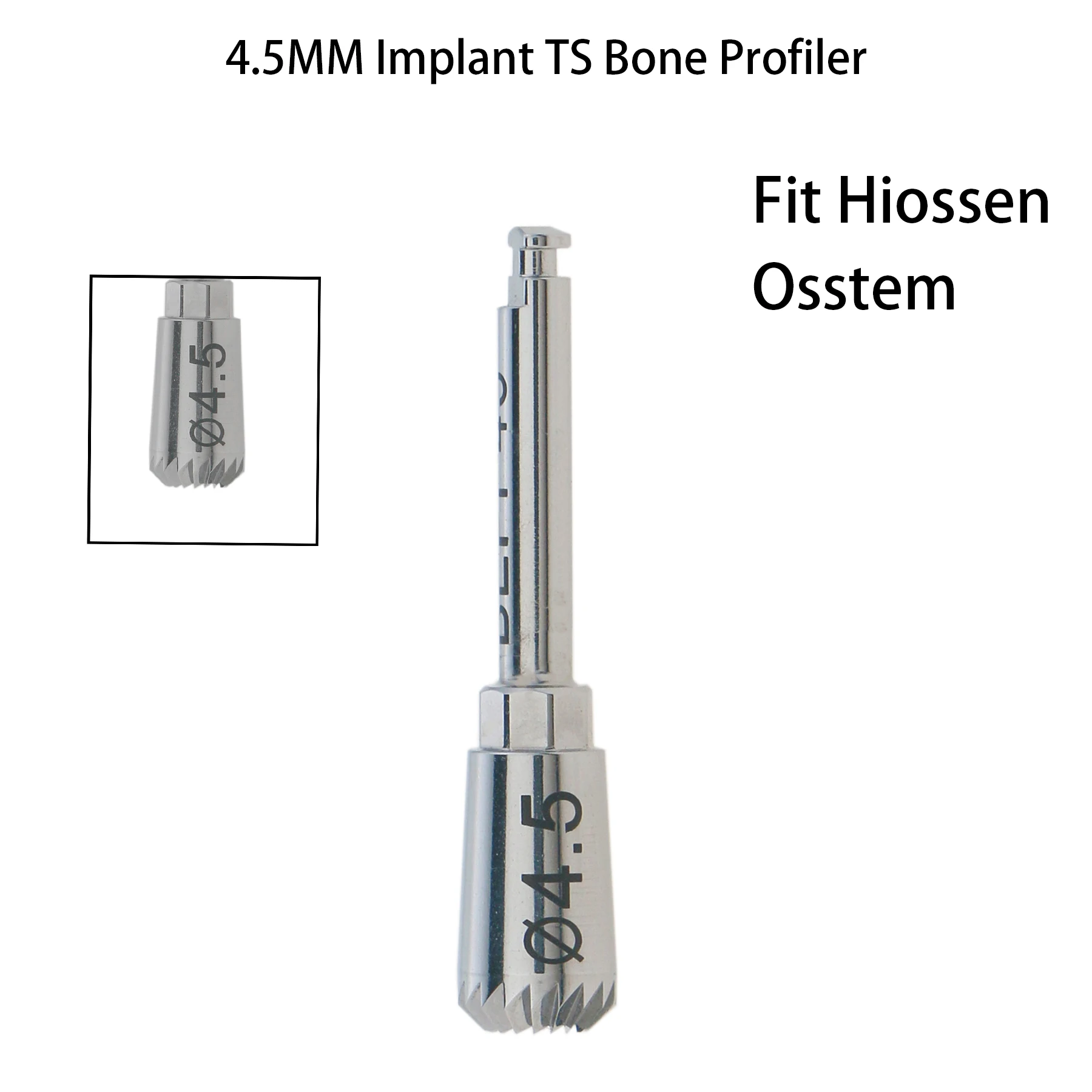 

1/5/10PCS Implant 4.5mm TS Bone Profiler Dental Instrument Fit Hiossen