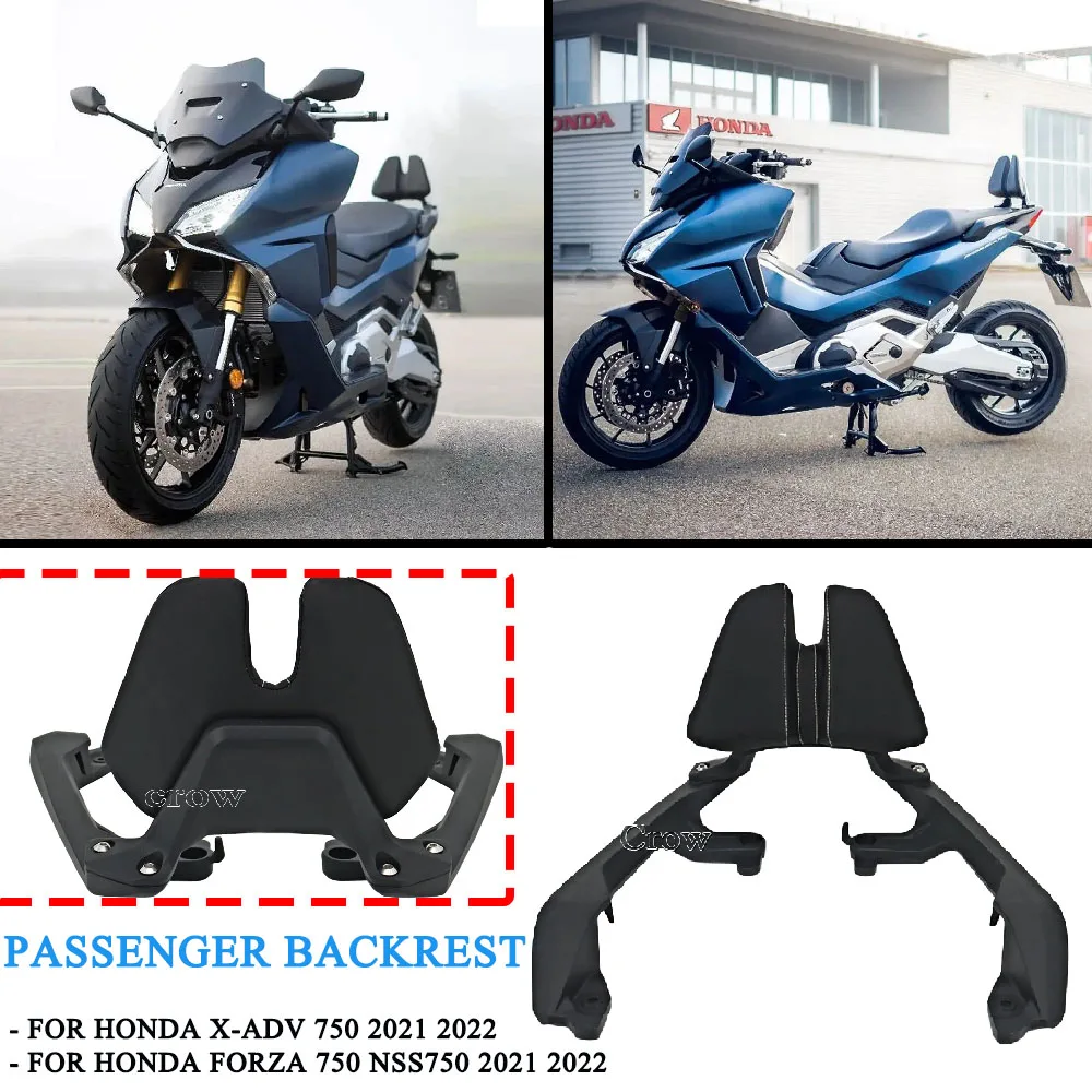 

New Motorcycle Back Cushion Support Backrest Cushion Accessory For Honda X-ADV 750/FORZA 750 NSS750 2021 2022Passenger Backrest