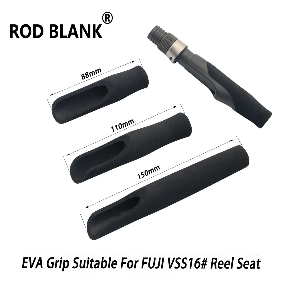 Conjunto de 4 Peças de Punho de EVA para Assento de Carretilha VSS16, Componentes de Punho de EVA para Construção de Cabos de Vara de Pesca, Acessórios DIY para Reparo de Varas