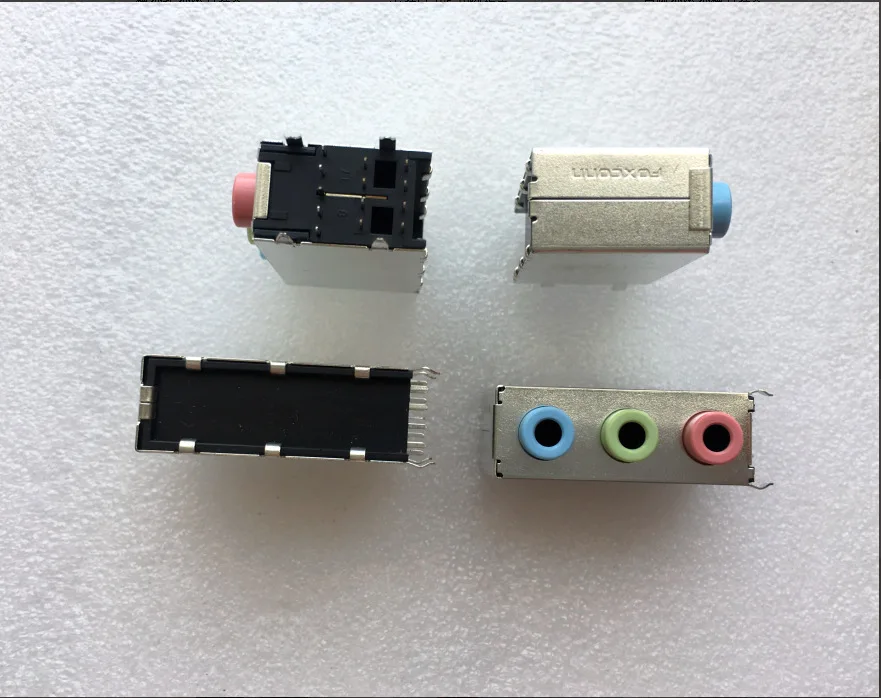 For Foxconn Desktop Motherboard Audio Interface 3-Pin Headphone Microphone Socket Connector