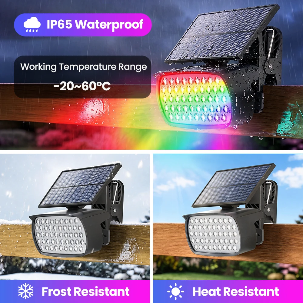 Clip On Solar Spot Lights Outd - đánh giá và giá Outdoor Lighting And Landscape
