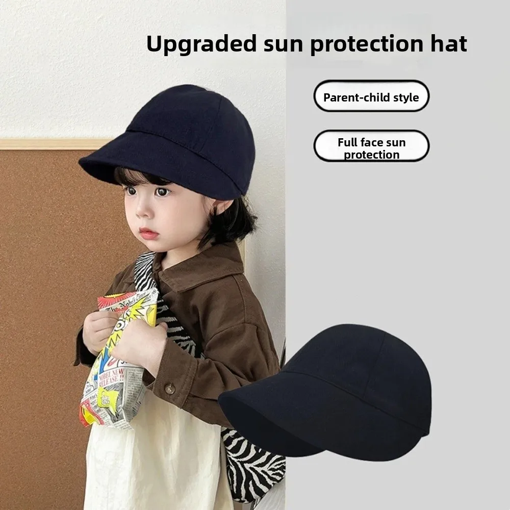

Casual Fisherman's Hat Bucket Hat 2-7 Years Old Korean Style Baby Sun Protection Hat Warm Sunscreen Children Fishman Hat Girls
