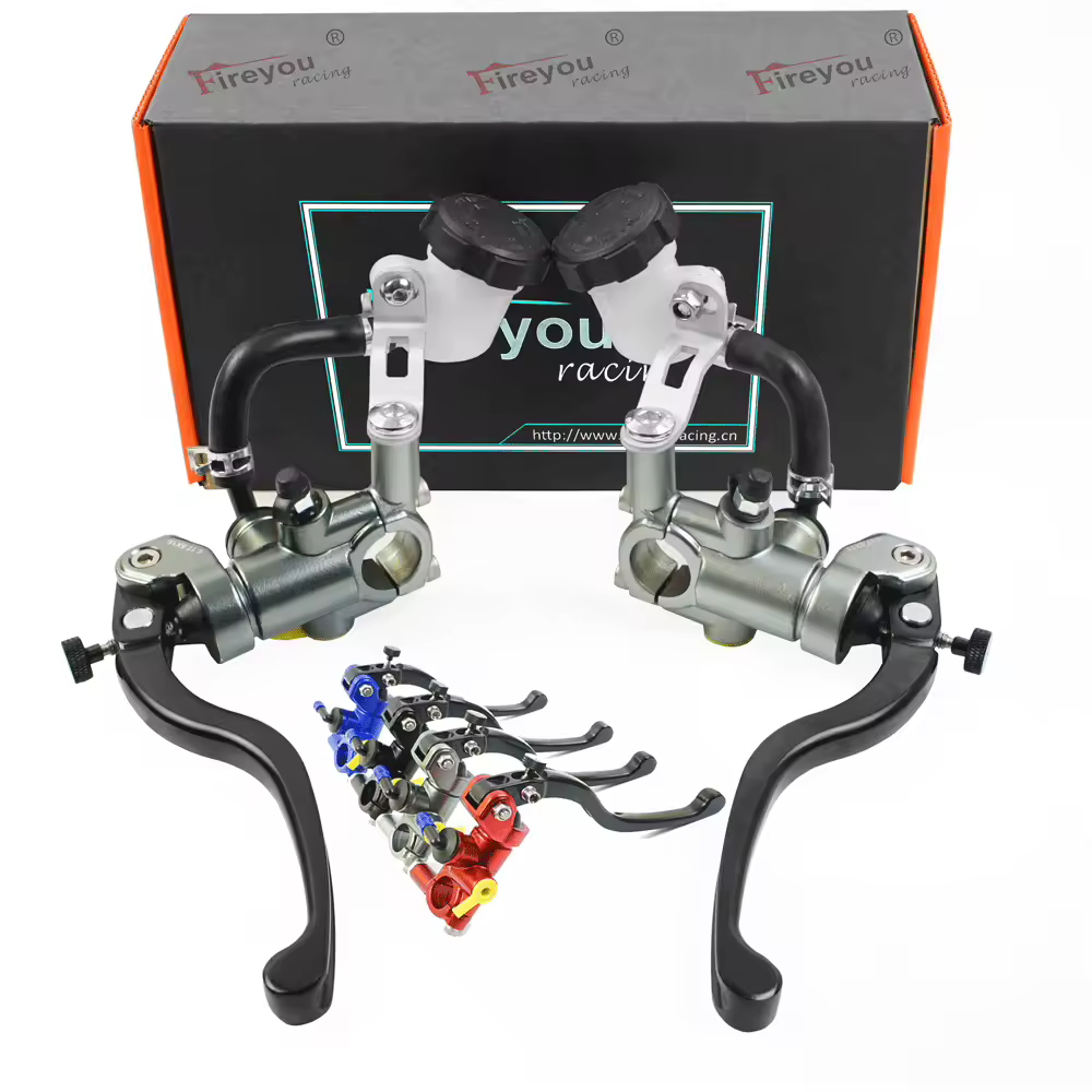 17.5RCS Leva Frizione Freno Moto Pompa Cilindro Maestro Montaggio Radiale Idraulico DOT 7/8 "22mm Manubrio Freno Da Corsa Moto