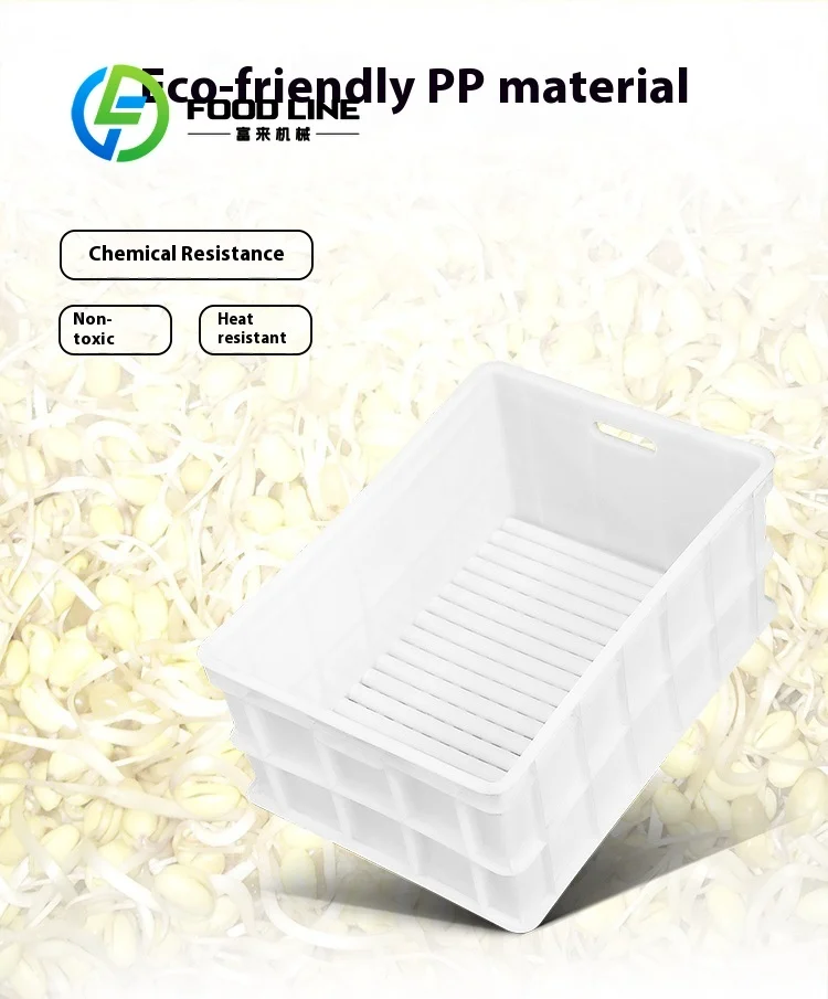 Timing Sprinkling Bean Sprout Machine Custom Watering Period Setting Match Different Bean Seed Growth Characteristics And Demand