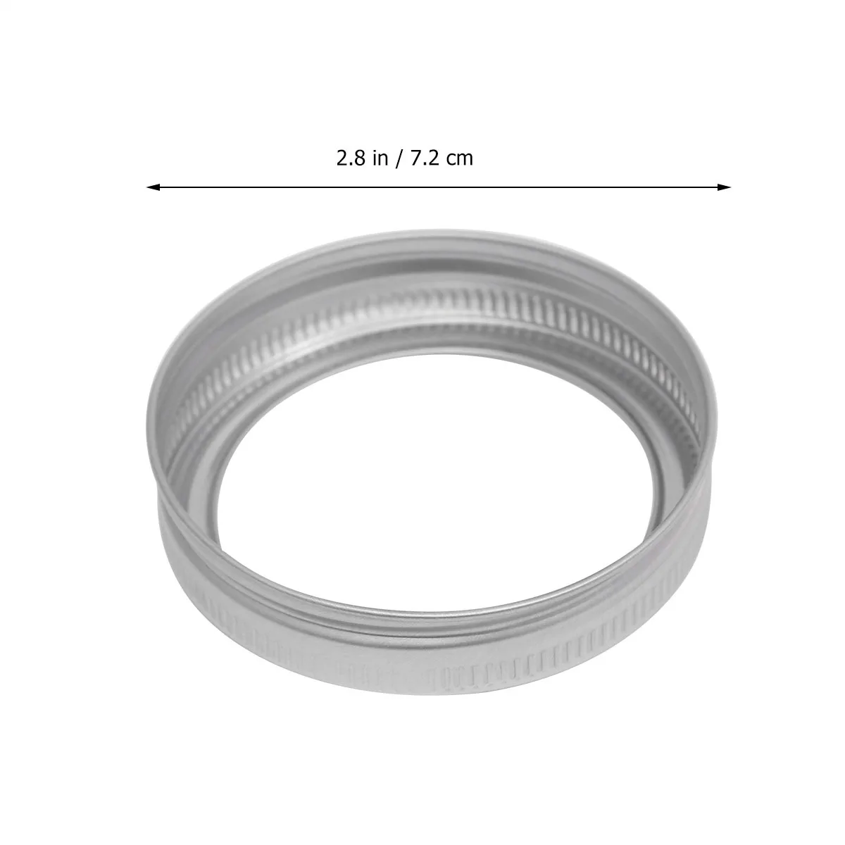 

10pcs 70Mm Metal Screw Bands For Mason Jars Iron Lid Rings Canning Fermenting Wide Mouth Glass Jar Accessories Kitchen Bar Tools