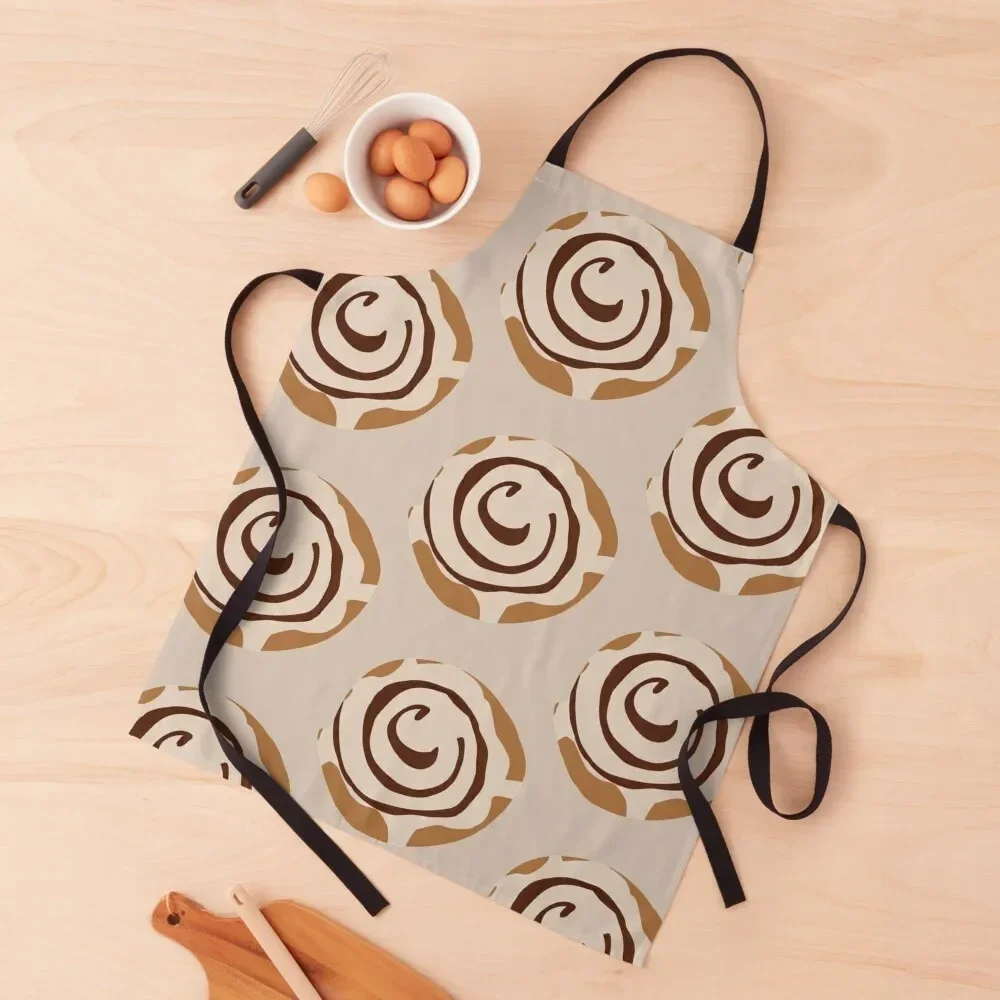 

Cinnamon Roll Apron custom women's kitchen carpenter cooks clothes Kitchen Apras Man Apron