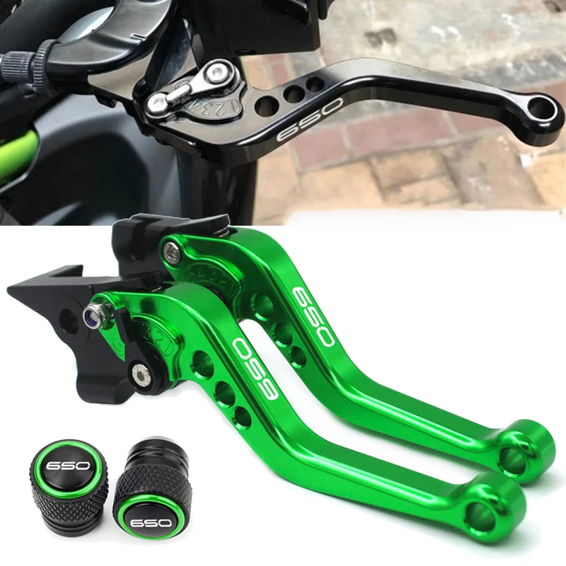 

For KAWASAKI Z650 Z900 NINJA 650 VERSYS 650 2015-2024 2025 Motocycle Accessories Brake Clutch Levers Handle Lever Set Aluminum