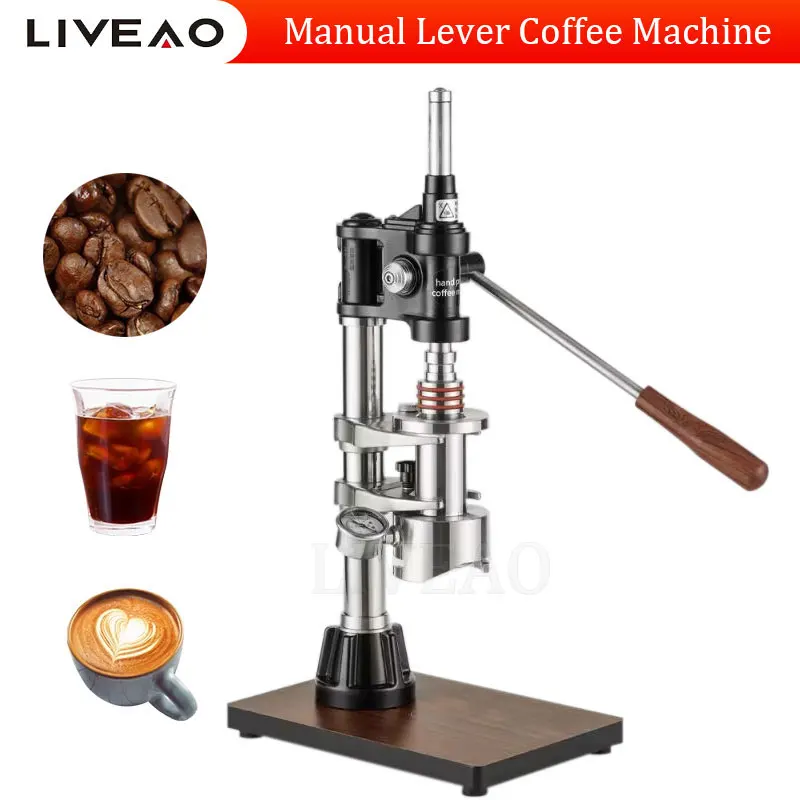 

Hand Press Italian Coffee Machine Manual Press Espresso Variable Extraction Maker