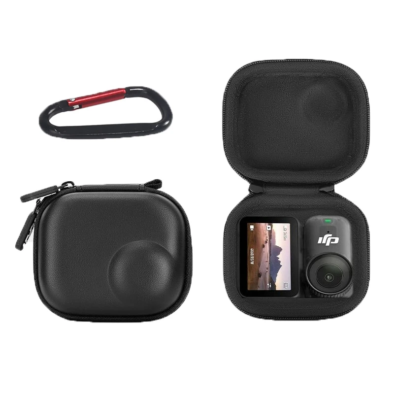 Tragbare Mini-Tasche für DJI Osmo Nano Schutzhülle PU Hartschalen-Aufbewahrungstasche für DJI Osmo Nano Action-Kamera Zubehör