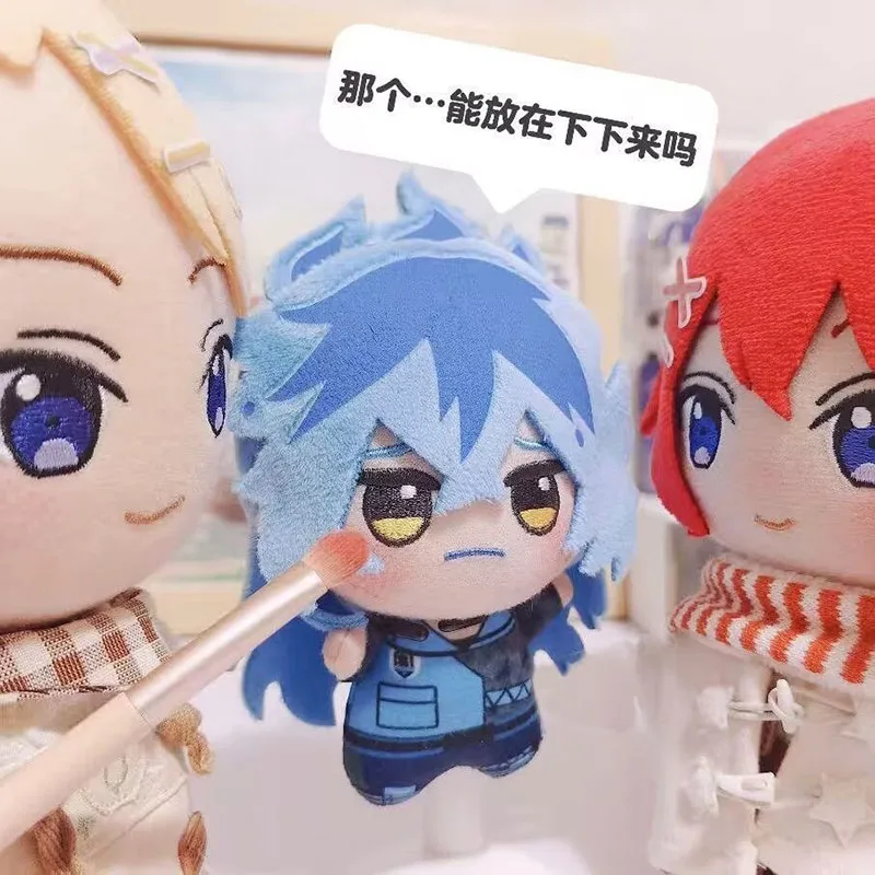 Idia Shroud Plusie Doll 10cm Twisted Wonderland Keychain Stuffed Toy Idia Plush Funny Doll Fans Friend XMAS Halloween Gifts