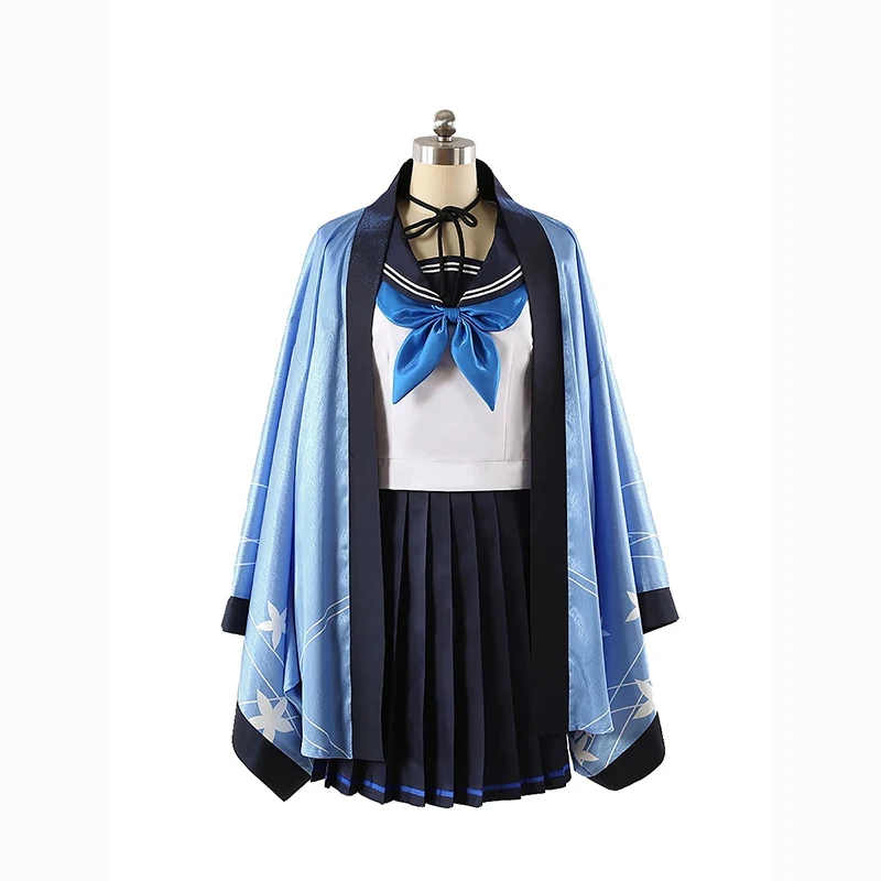 

Blue Archive Kiryuu Kikyou Sailor Suit Uniform Cosplay Halloween Costume