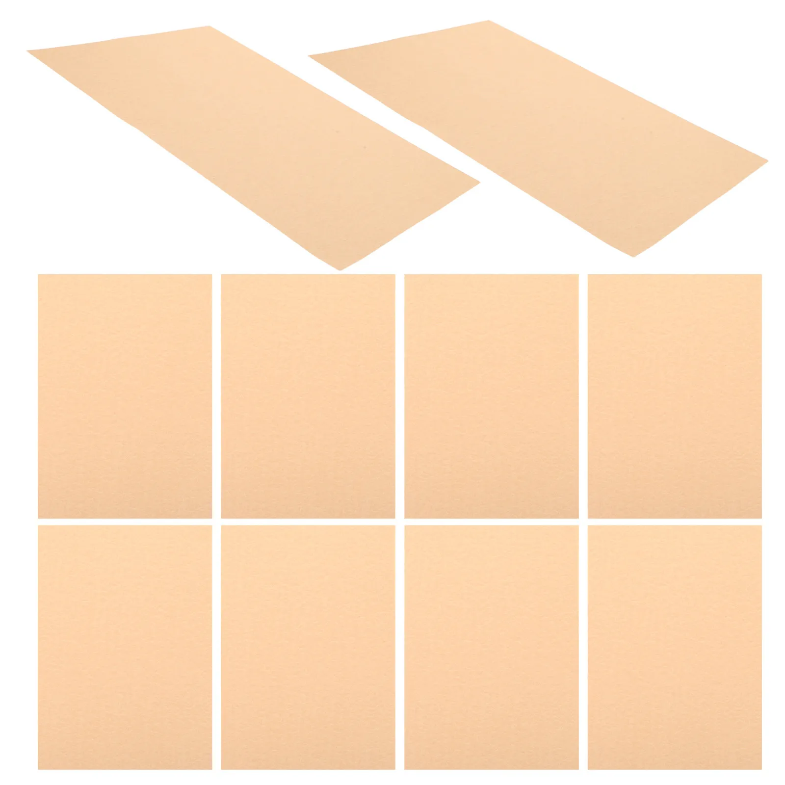 10Pcs Classic Parchment Paper Sheets Aged Texture for Vintage Certificate Paper Invitation Craft Wrapping Book Binding Scrapbook