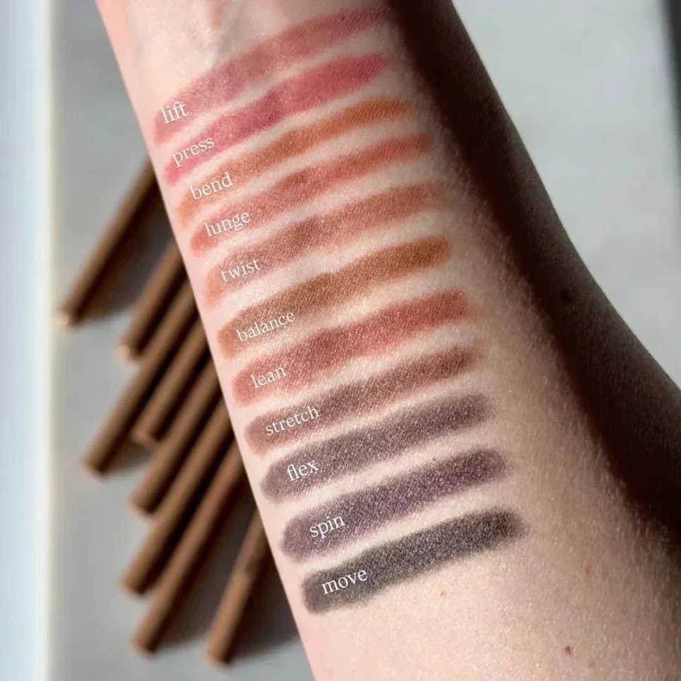 Skin Peptide Lip & Cheek Pencil - 2-w-1 długotrwały konturówka do ust i róż, wodoodporny tint do konturowania i błyszczące wykończenie makijażu