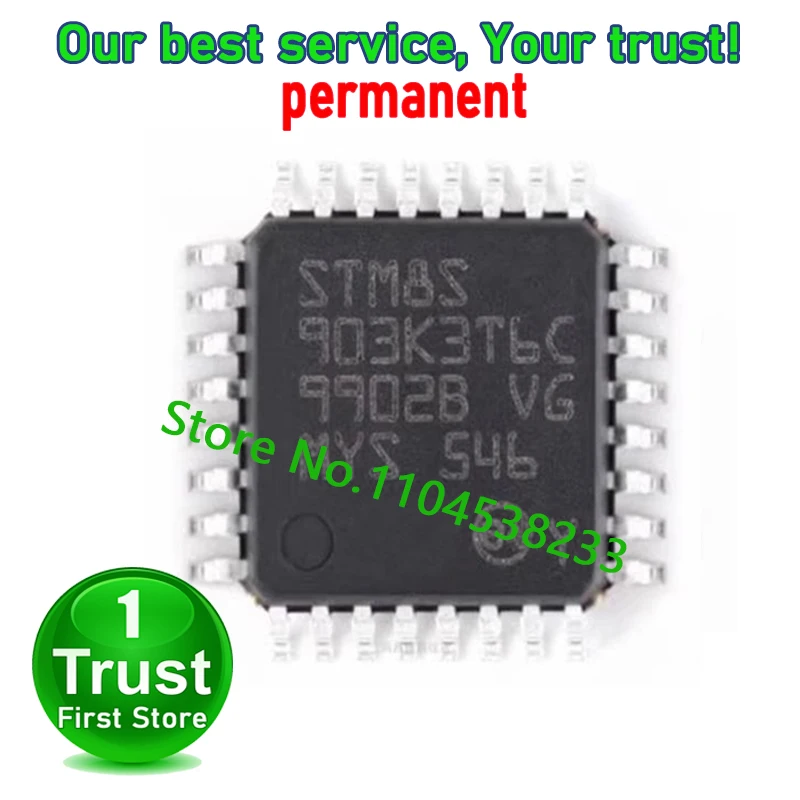 STM8S903K3T6C STM8S903 LQFP-32  5-100PCS/LOT  Trust First   in stock