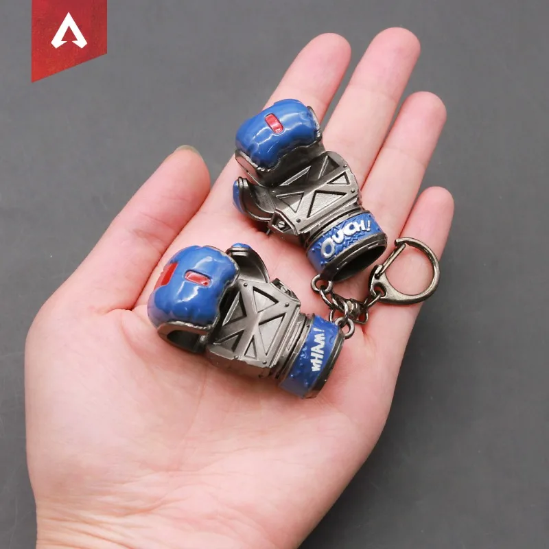 5cm/1.97in APEX Game Peripheral Explorer Heirloom Boxing Gloves 2PCS Set Ornaments Collection Desktop Display Gifts Toy for Boys