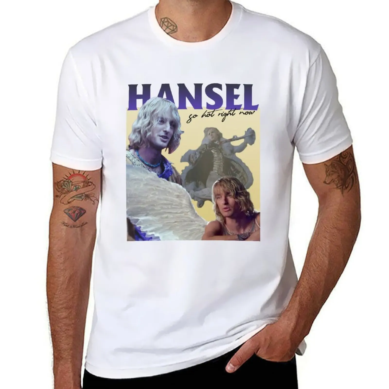 

Zoolander. Hansel, So Hot Right Now T-Shirt t shirts for man slim fit anime t shirts for man T-Shirt