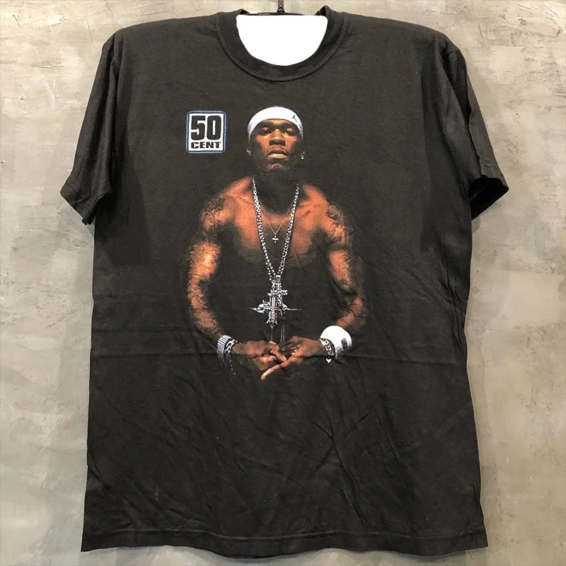 

Motorcycle New Men's Outdoor Sports T-shirt with 3D Digital Printing Quick Drying Breathable 50 Cent Bootleg T-Shirt Short
