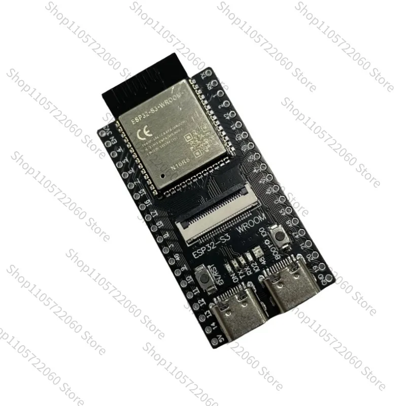 For ESP32-S3 WROOM N16R8 CAM Dev Board, WiFi & Bluetooth Module, with OV2640/OV5640 Camera