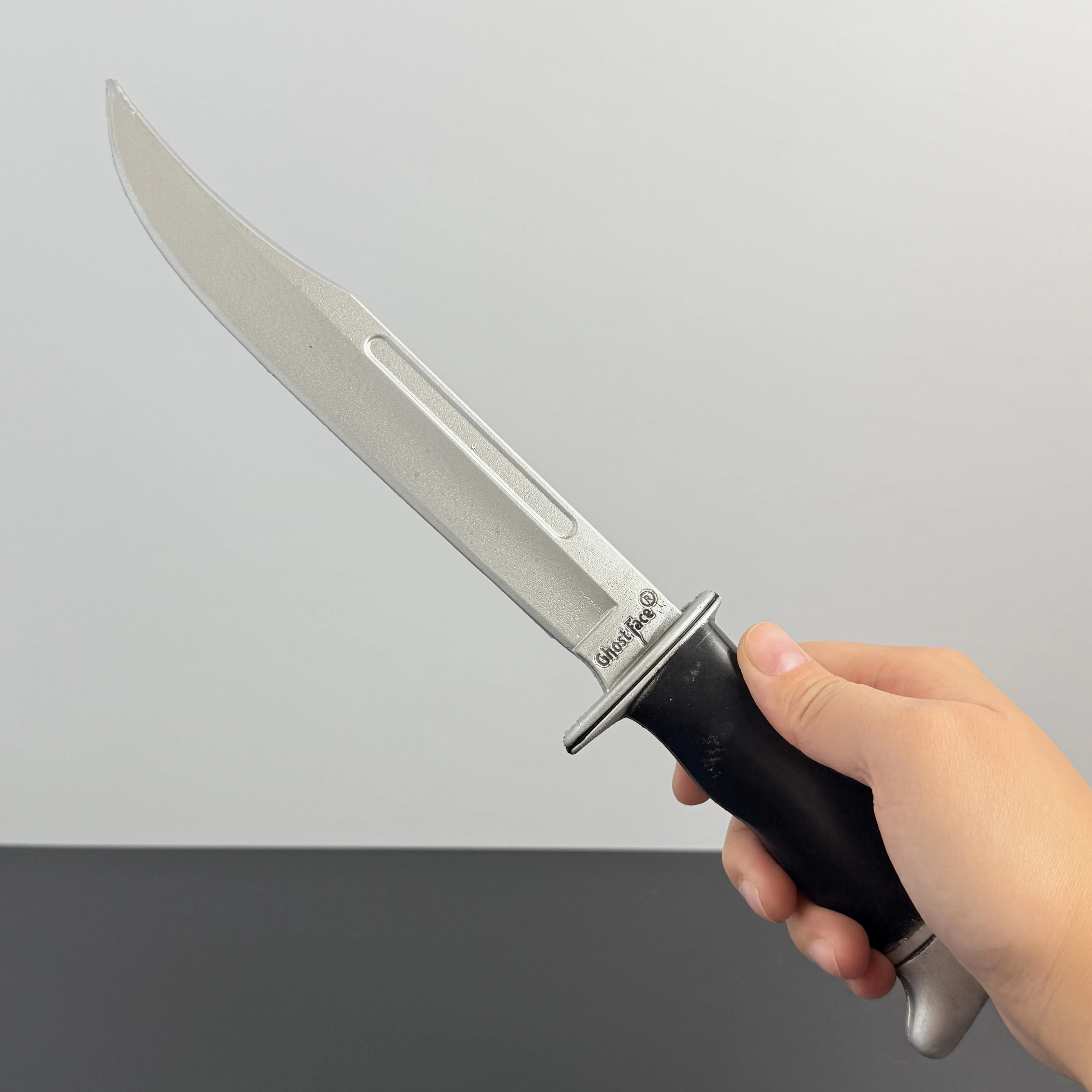 Espada de espuma con cara de fantasma de 30cm, accesorios de juego de escenario para Cosplay, espada corta occidental coleccionable, adornos de escritorio de PU Katana, juguetes, regalos de cumpleaños