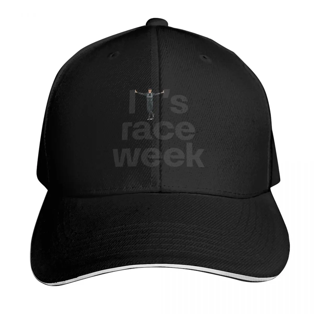 

it's race week Baseball Cap Military Cap Man Beach Icon sailor cap for men Mens Women's