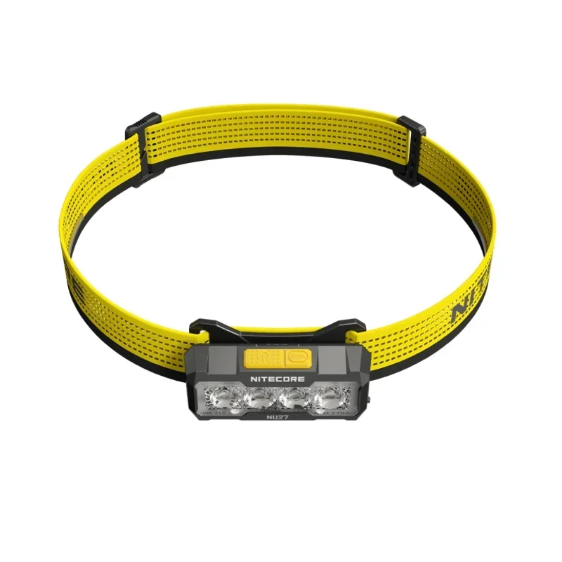 Nitecore NU27 600Lumens Ultra Lightweight Multiple Color Temperatures Rechargeable Outdoor Headlamp Bulit-in Battery