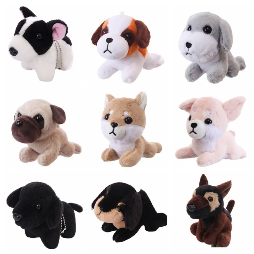 Sieraden Cadeau Knuffeldier Puppy Pluche Sleutelhanger Decoratie Cartoon Hond Hanger Pluizige Kawaii Hond Pluche Pop Rugzak