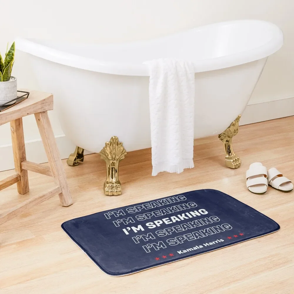 Kamala Harris - I'm Speaking IV Bath Mat Hallway Carpet For Bathroom And Toilet Mat