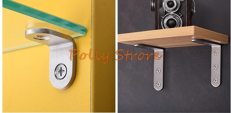 10pcs Stainless Steel Angle Code 90 Degree Right Angle Fixer Hardware Accessories