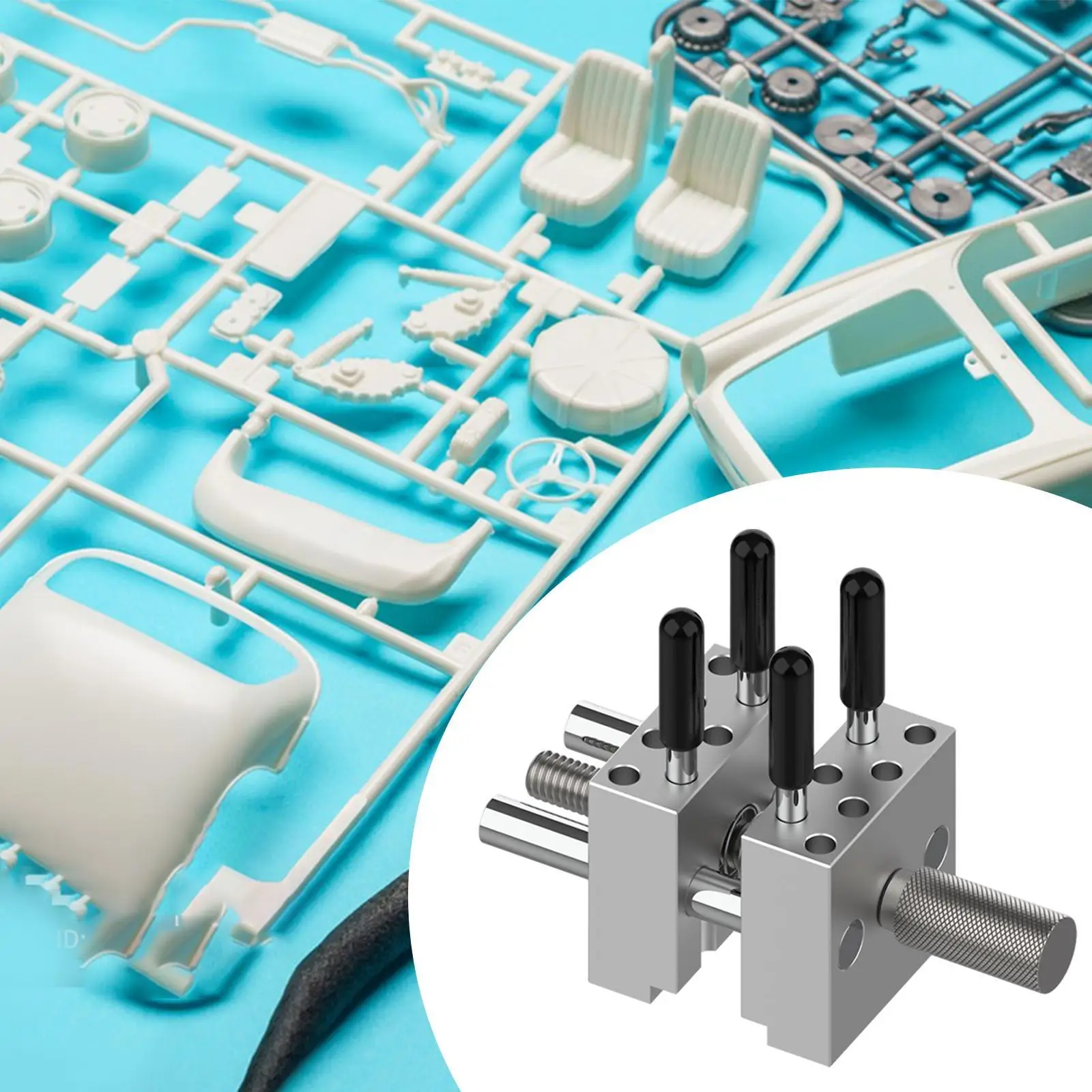 

Mini Vise Detailed Craftsmanship Tool Fixed Parts Tool Polishing Holding Tool Precision Small Bench Clamp for Sculpture