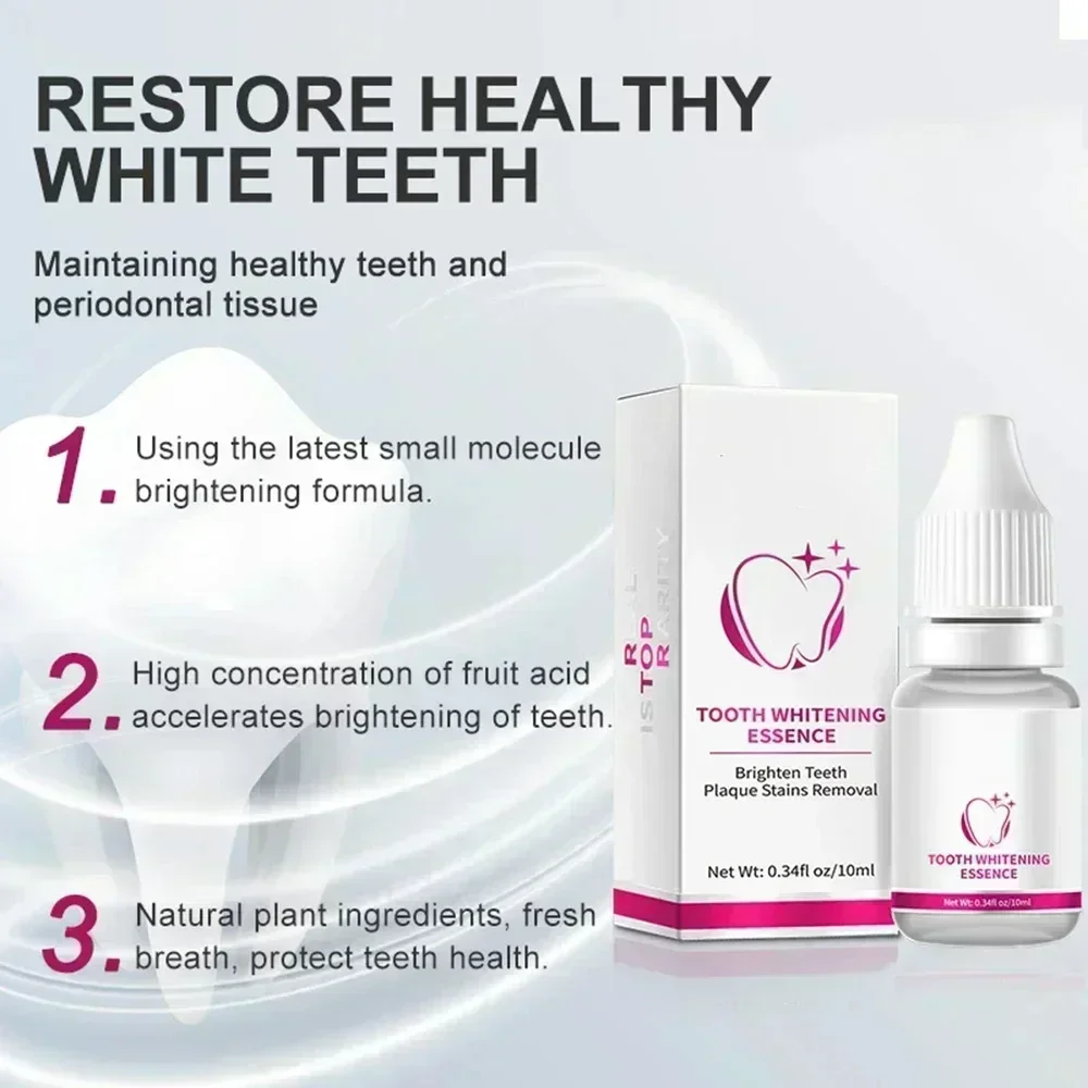 Extrato natural de planta para reparar cárie dentária, clarear os dentes, remover cárie dentária, limpeza de manchas, remover manchas de cigarro, reduzir amarelo