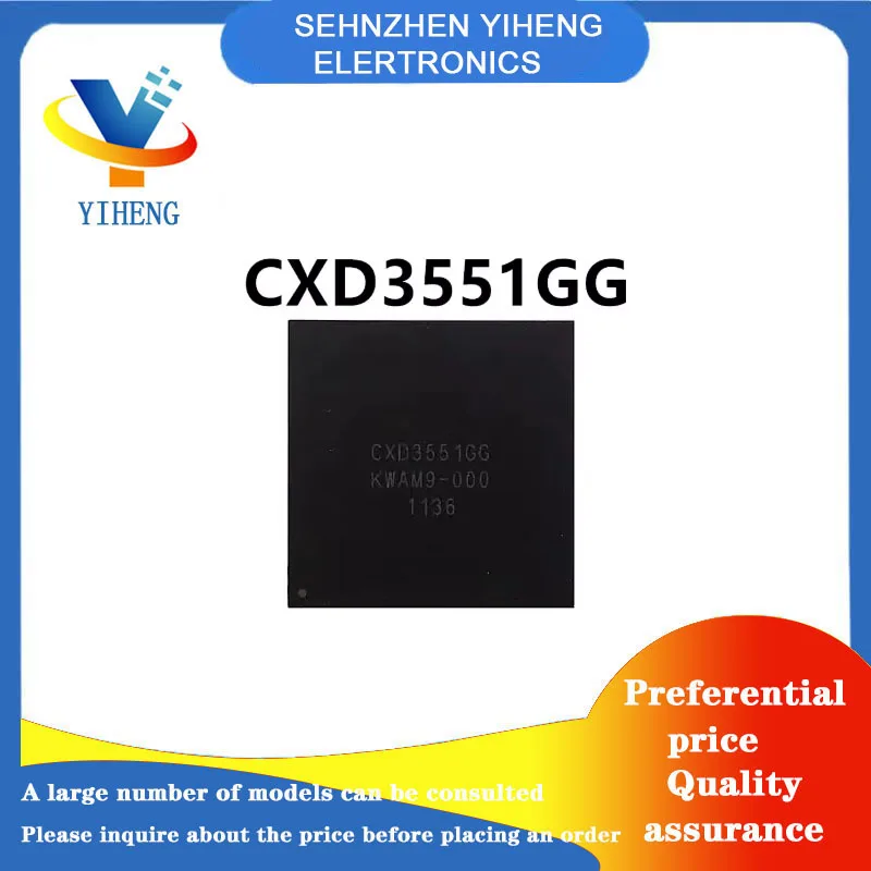 CXD3551GG 100% New Original Integrated Circuit Electronic Components BGA  Direct payment
