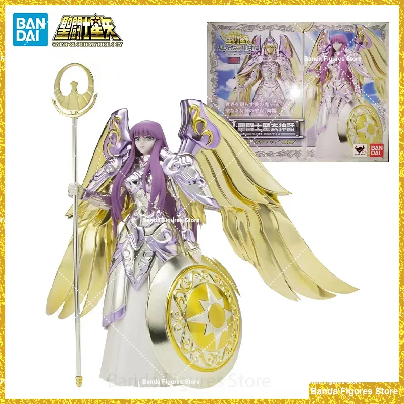 

Original BANDAI Saint Cloth Myth Goddess Athena In Stock Anime Figures Model Toys