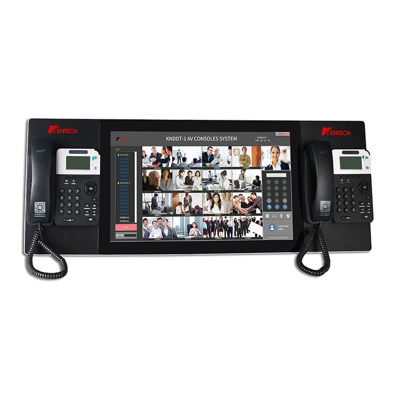 KNTECH IPPBX System Software Control Center Desk Control Center Desk Operator Console KNDDT-1-AV21