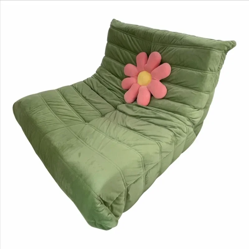 

Caterpillar sofa lazy bedroom small apartment single Internet celebrity leisure chair