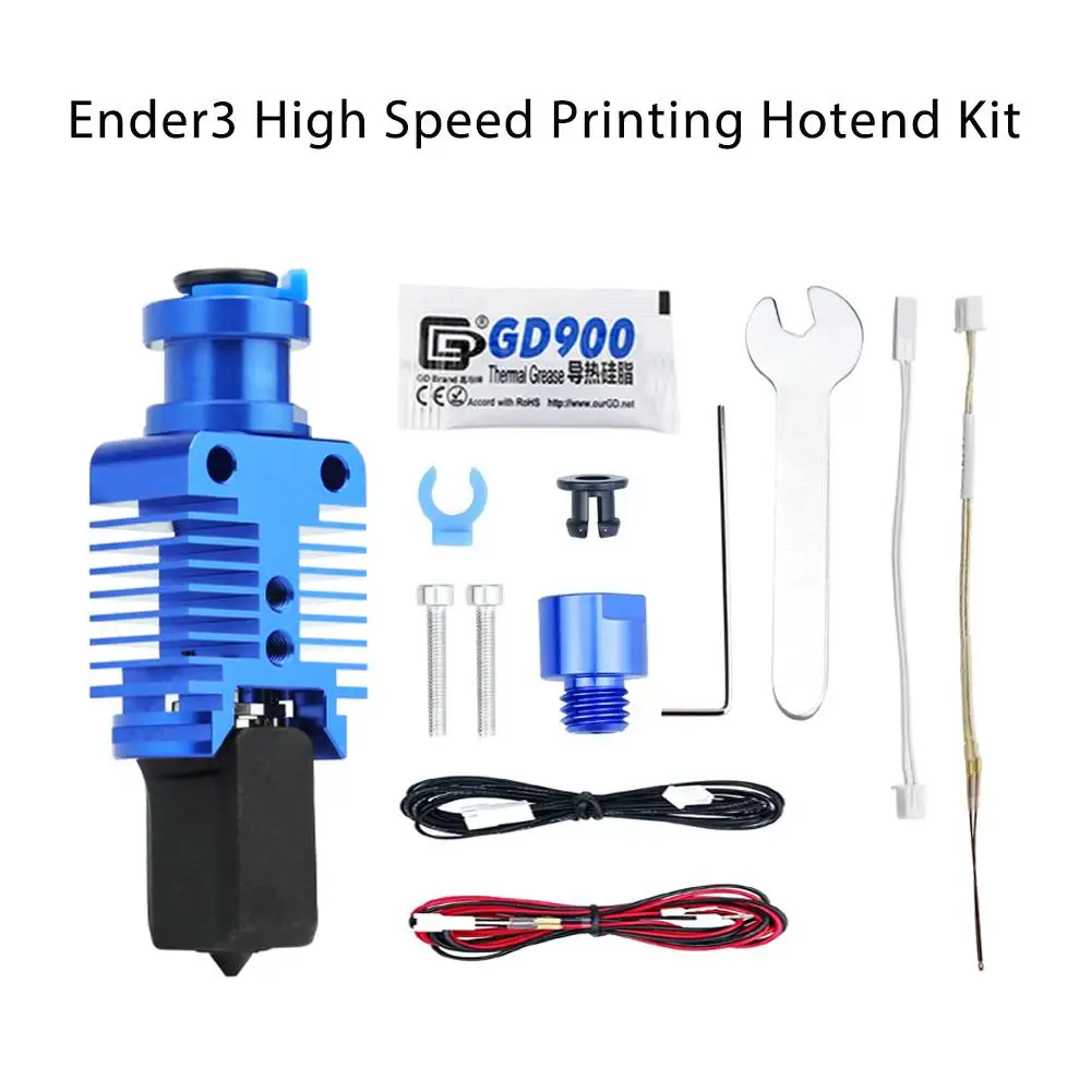 

Улучшенный комплект Hotend Bambu 2,0 для принтера Ender 3/CR10/VORON 2,4, J-head для принтера Ender 3 V2 CR10S, высокая скорость 300 °C