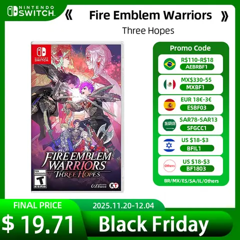 Nintendo Switch Game Deals - Fire Emblem Warriors Three Hopes - 100% Official Original Physical Game Card for Switch OLED Lite