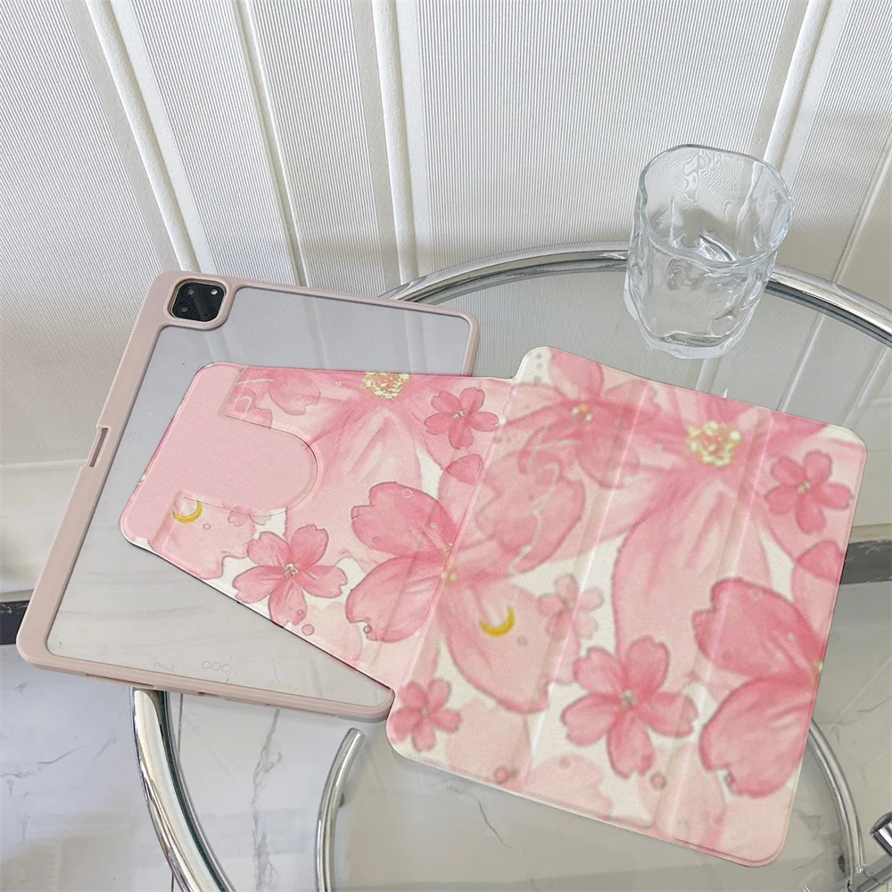 

360 ° Rotating Foldable Case to Easily Protect Your Pad: Compatible with iPad Air 6,Air 5,4,10,2024,air m3/a16 2025