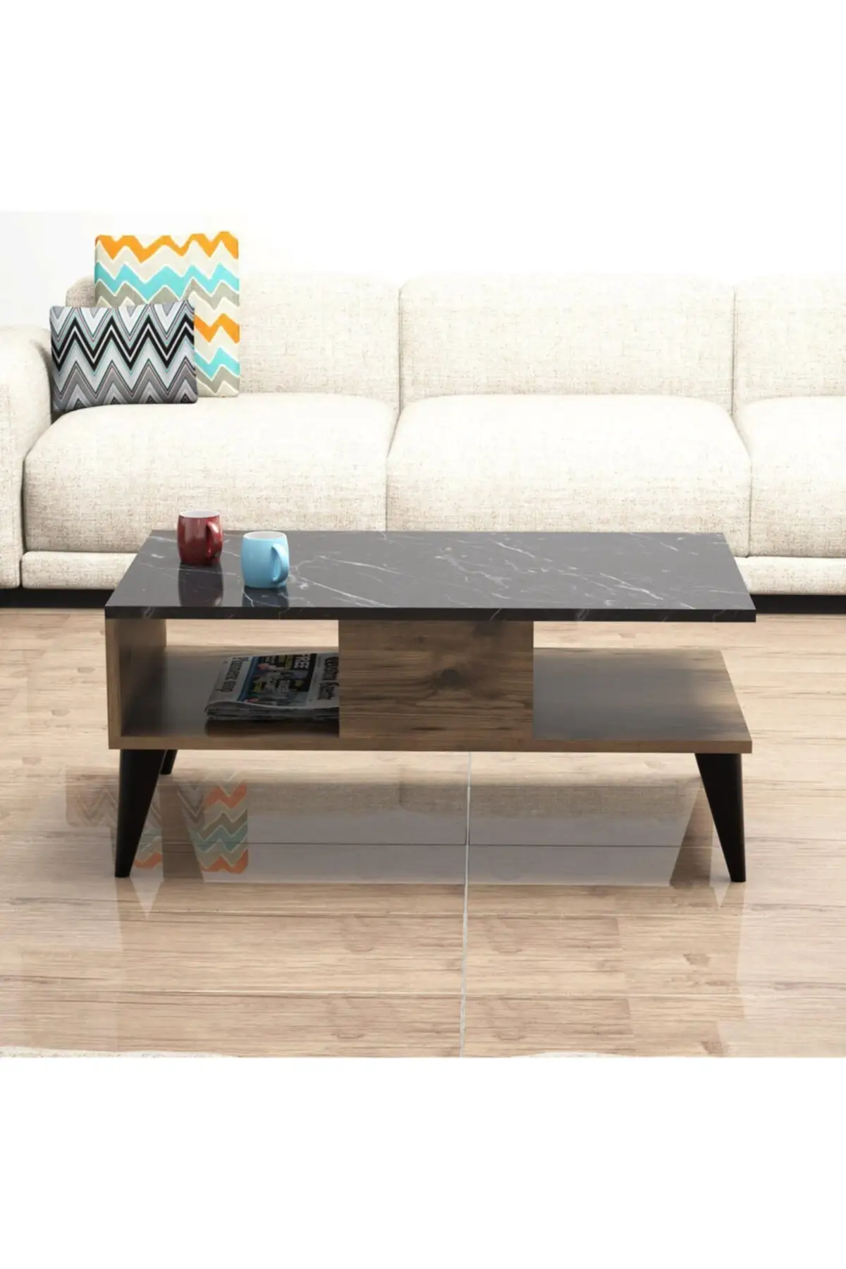 

DOLBOVI O2010 Lydian Medium Coffee Table 90cm. Lydia/bright Coffee Table