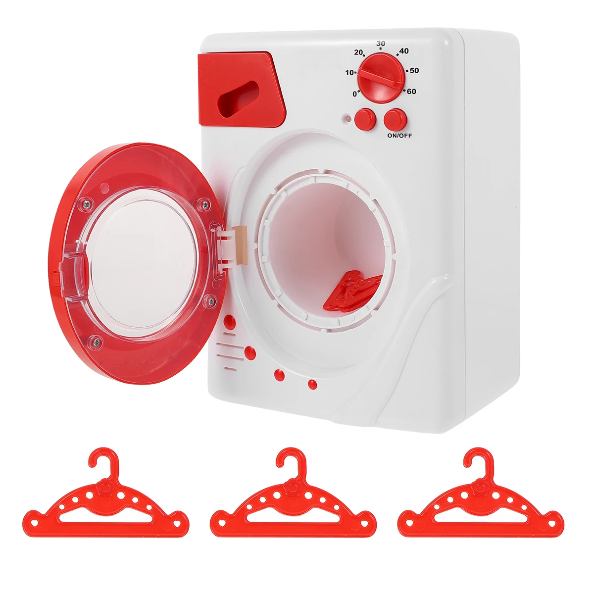 Play House Washing Machine Kids Childrens for Pretend Children's Simulation Electric Toys Kitchen Appliances