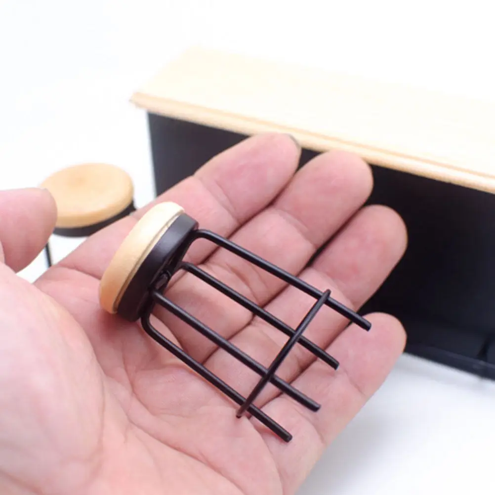 3pcs-mini-bar-counter-simulation-wooden-desk-chairs-set-decorative-props-small-ornament-for-dollhouse-wine-room