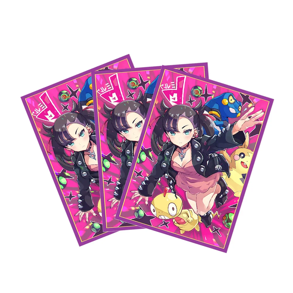 50 قطعة حجم قياسي لطيف بطاقة الألعاب الأكمام ل PKM/MGT بطاقة التداول حامي 66x91 مللي متر عالية الجودة حافظة بطاقات #3