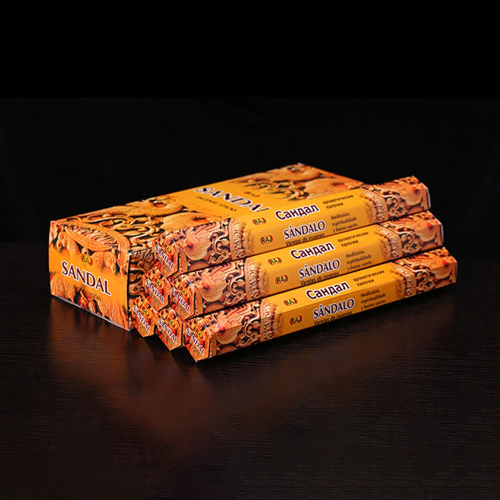 120Pcs India Incense Sticks Natural Sandalwood Lavender Lemon Citronella Aromatherapy for Meditation Yoga Spa Home Fragrance