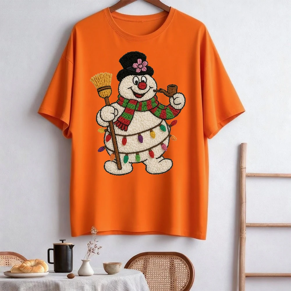 مزلاج هوك الغزل الكروشيه ثلج عيد الميلاد القمم عيد ميلاد سعيد أفلام مضحك الغزل فو التطريز ثلج تيز جديد وصول #5