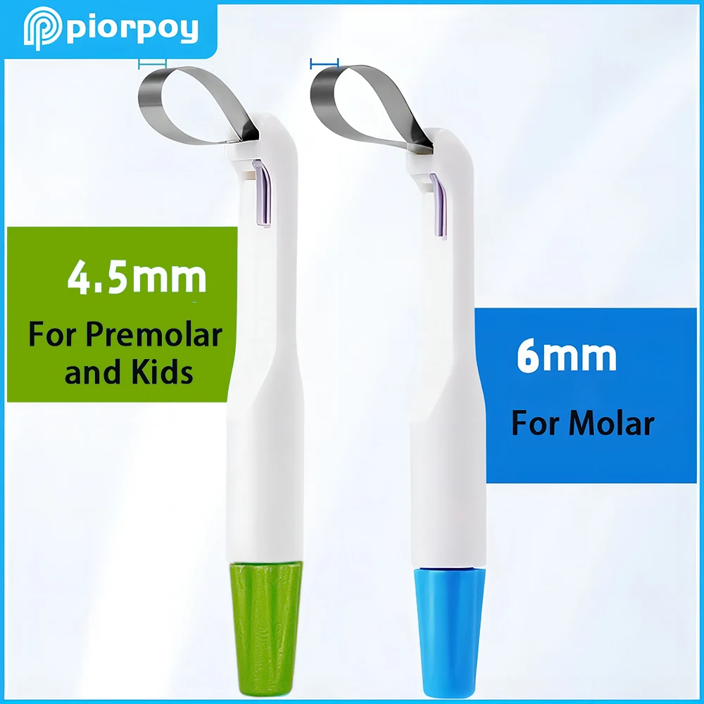 PIORPOY Dental Pre Metal Matrix Bands Sectional Contoured Band Matrices Adjustable Ring System Standard Dentistry Products