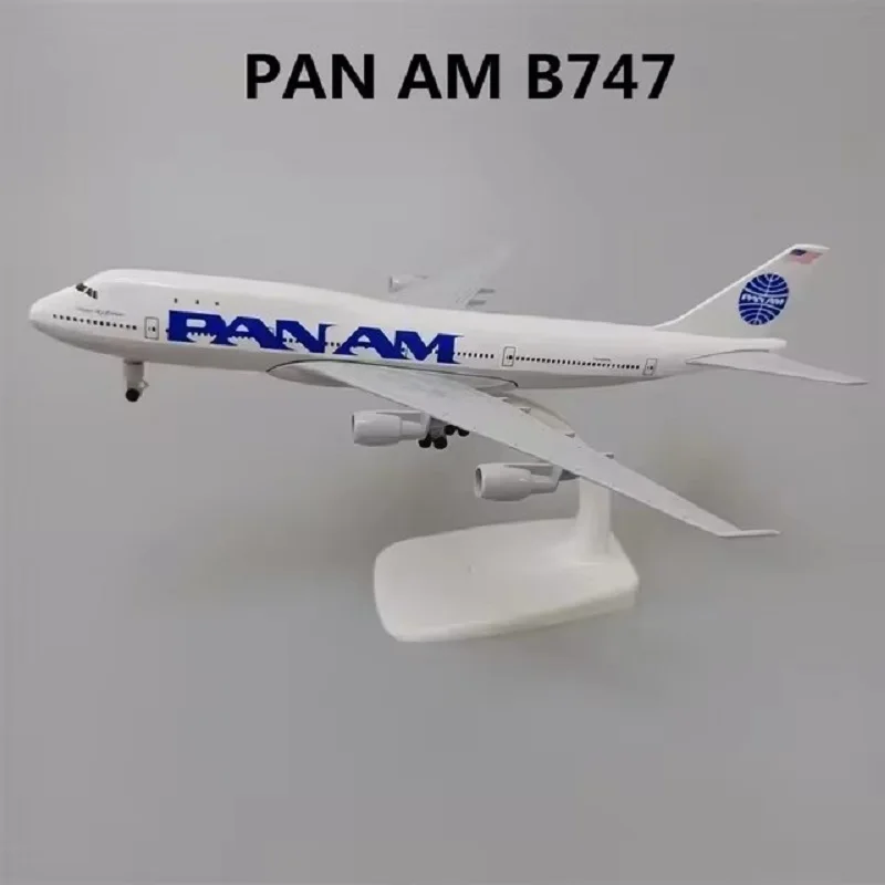 Aircraft Model 1:400 20CM B747 Scale Series Of Diecast Miniature Aviation Kid Xmas Gift Toy Airplanes Decoration
