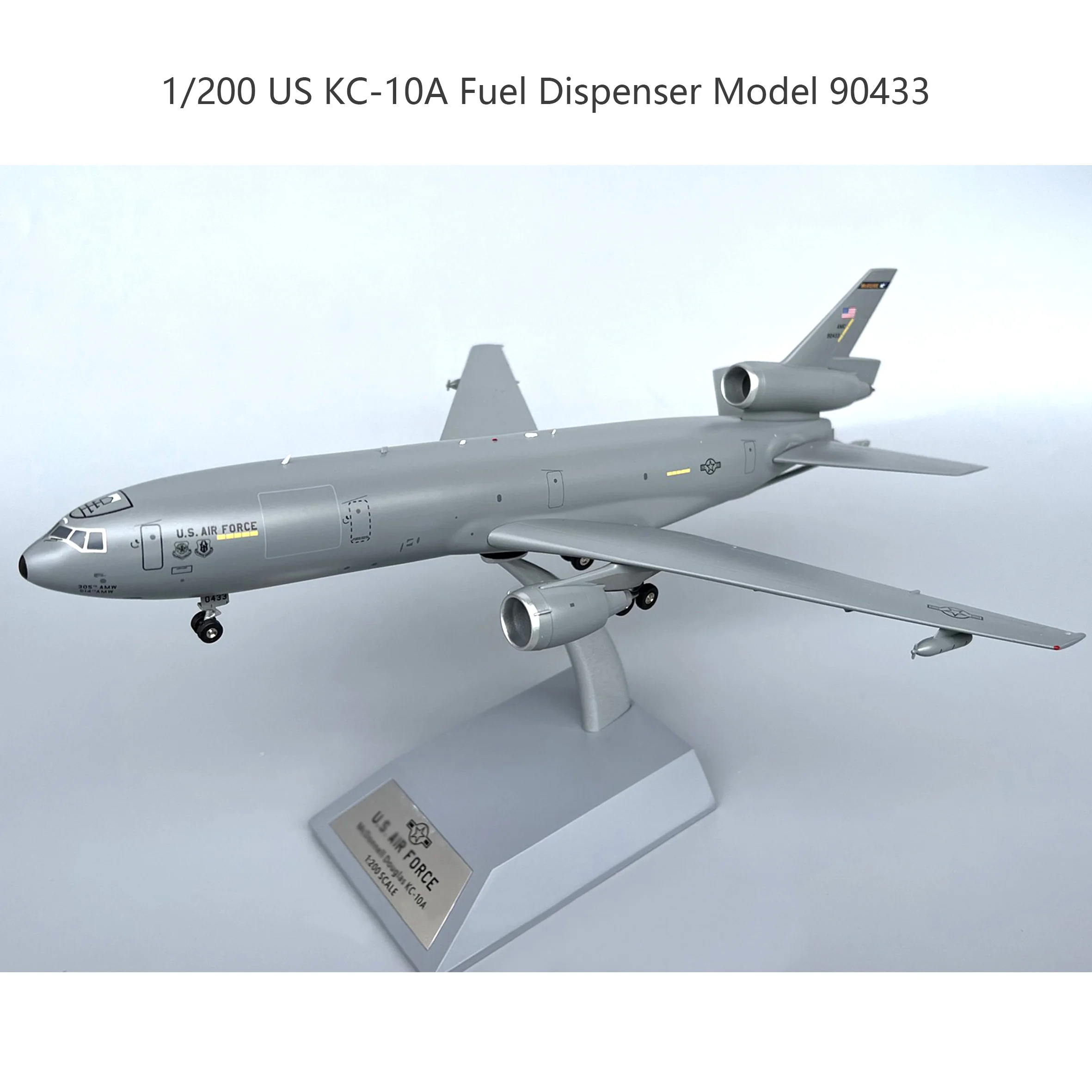 Fine 1/200 US KC-10A Fuel Dispenser Model 90433  Alloy finished product collection model