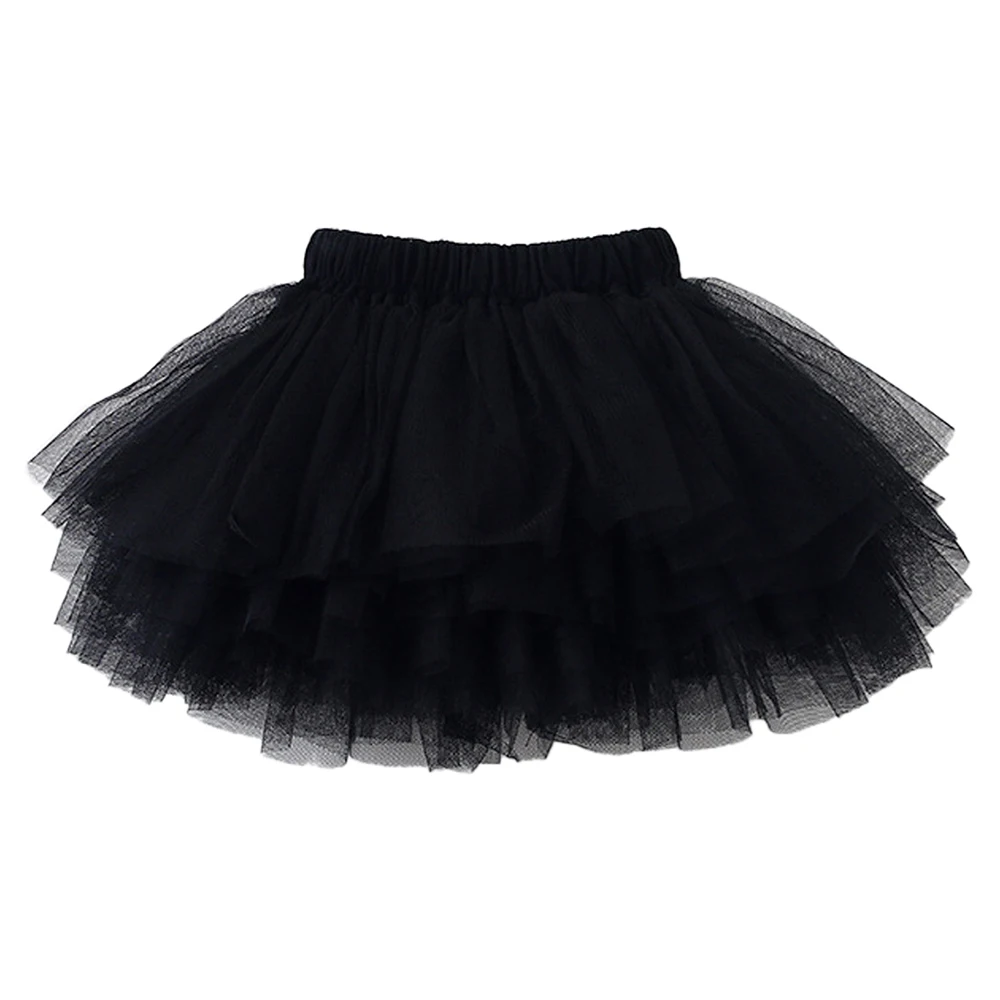 Baby Mädchen Tüllrock für Mädchen Tutu Prinzessin Ballkleid Pettiskirt Ballett Tanz Kinder Party/Geburtstag 6-lagiger Tüllrock 1-7 Jahre – Detail 4