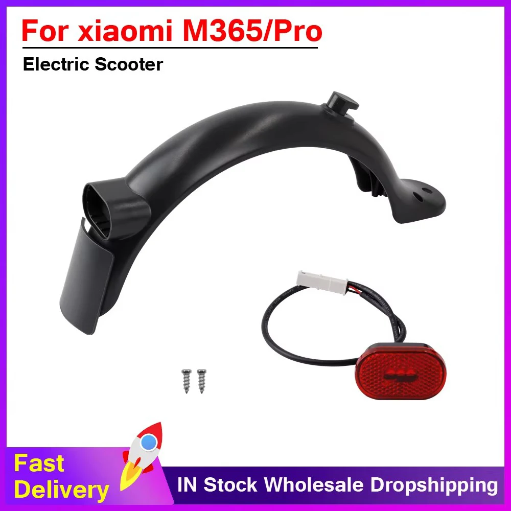 Upgraded Rear Mudguard M365 Electric Scooter Fender For Xiaomi M365 Pro Pro2 1S M187 Scooter New Version Rear Mudguard Accessory