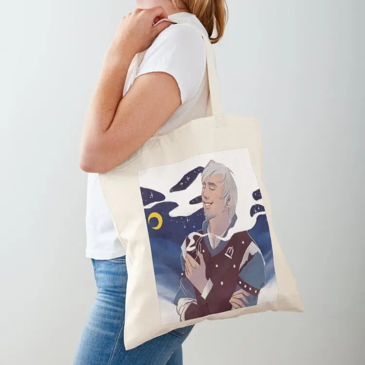 

Enderal: Jespar Dal'Varek smoking a pipe Tote Bag tote bag tote bags cloth bags Lady bag Canvas