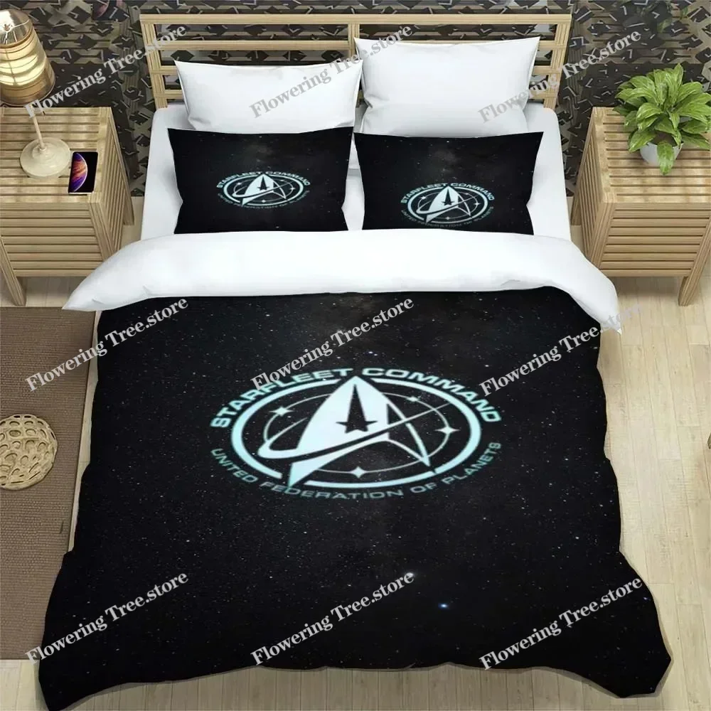 Movies S-Star Trek Logo Sheets Quilt Covers Bedding Dormitory Sheets Bedding Set Soft Warm Bedding Set029963